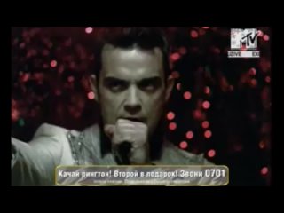 robbie williams - she's madonna (mtv-russia)