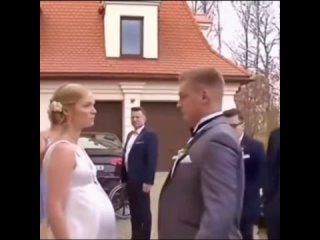 the wedding is not without humor